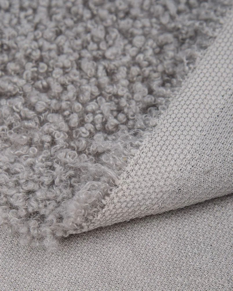 Manufacturer Custom Fashion Soft Curly Lamb Fur Long Pile Sherpa Fleece Fabric Faux Fur Fabric for Clothing