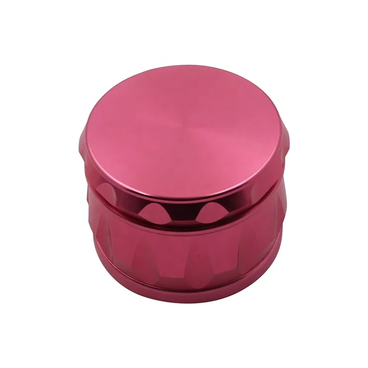 4-слойная металлическая мельница для трав с логотипом на заказ, 2,5 дюйма, oem барабан, мельница для трав