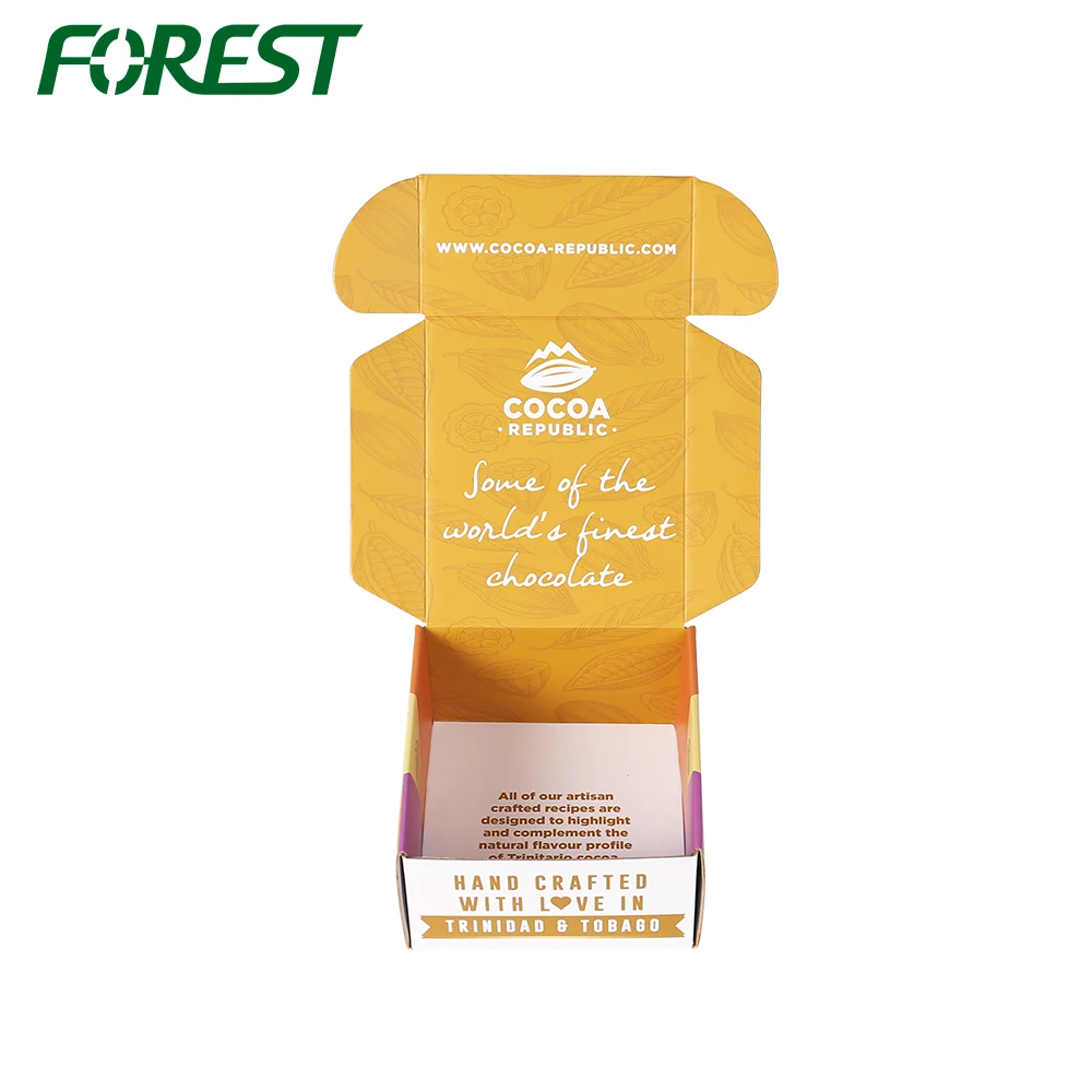 Wholesale best empty chocolate gift packaging box