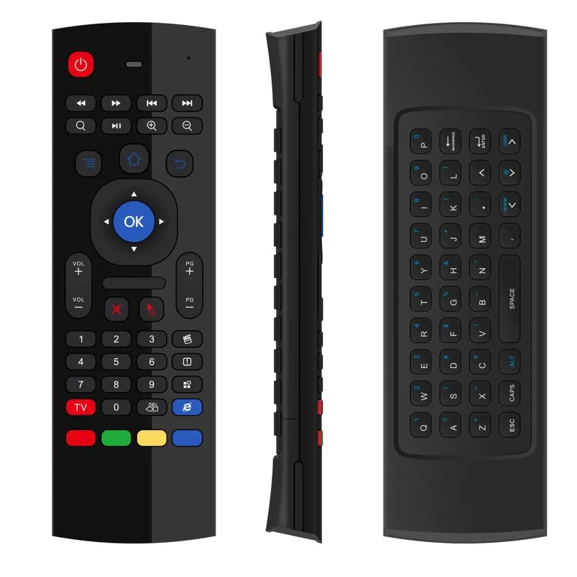 Mini 2.4Ghz Wireless Keyboard 6-Axis TV Projector Air Mouse Remote Control