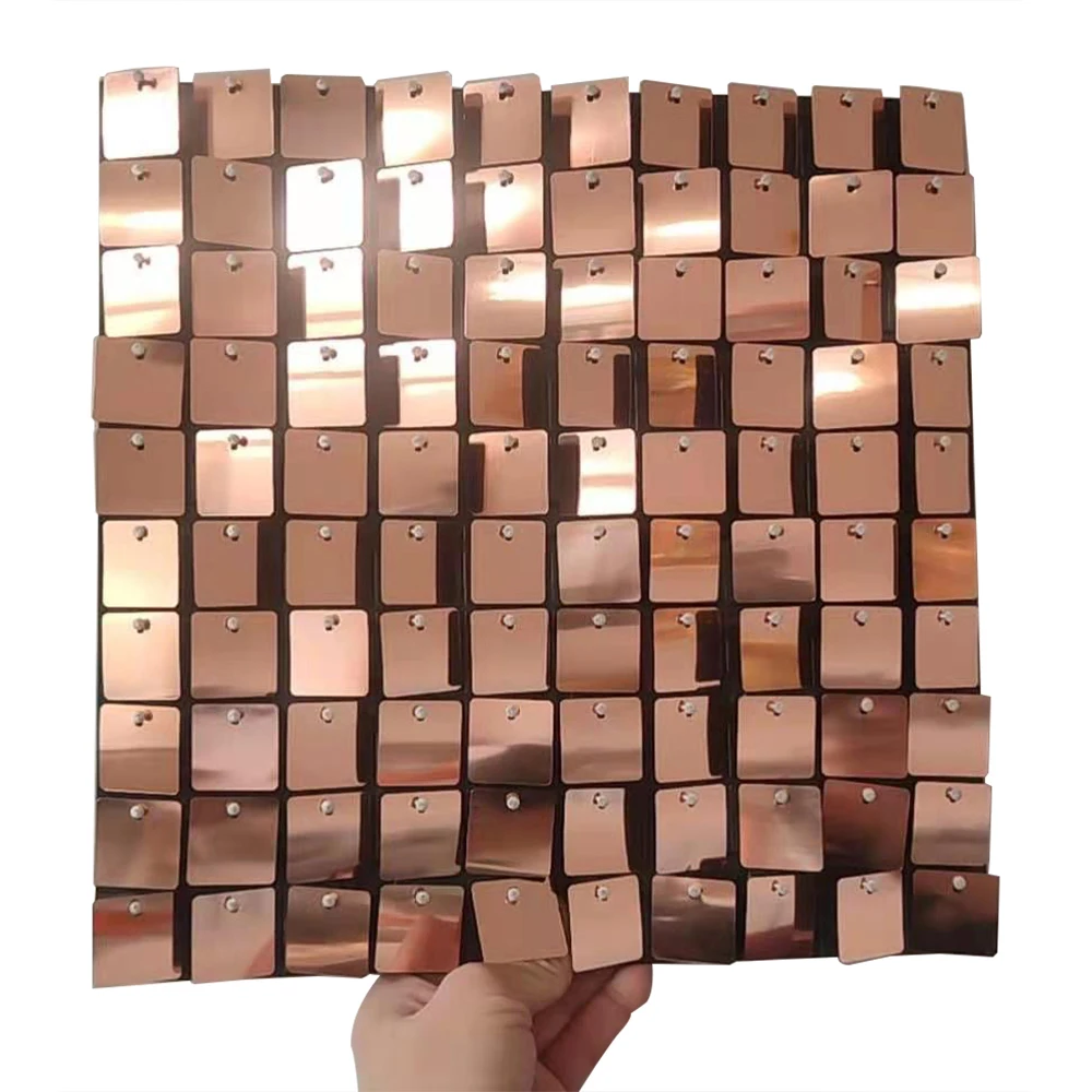 
2021 hot sale outdoor sequin panel wall for decoration 