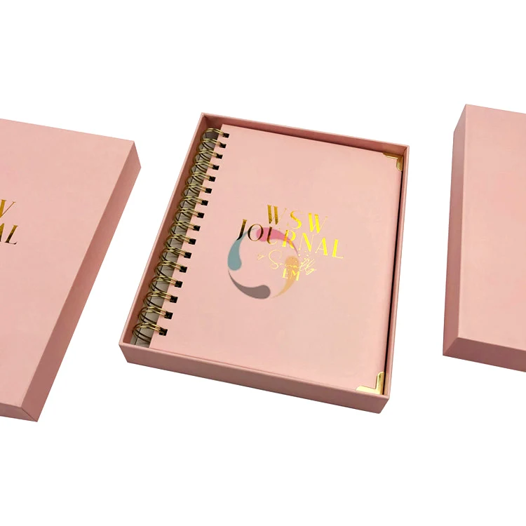 2023 agenda a6 wholesale small luxury planners bulk spiral hardcover custom notebook printing