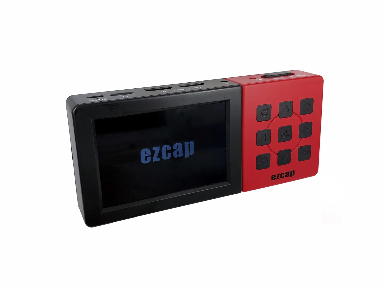 Ezcap273A портативный автономный 1080P 60fps HDMI AV аналоговый видеорегистратор с экраном HD карта захвата