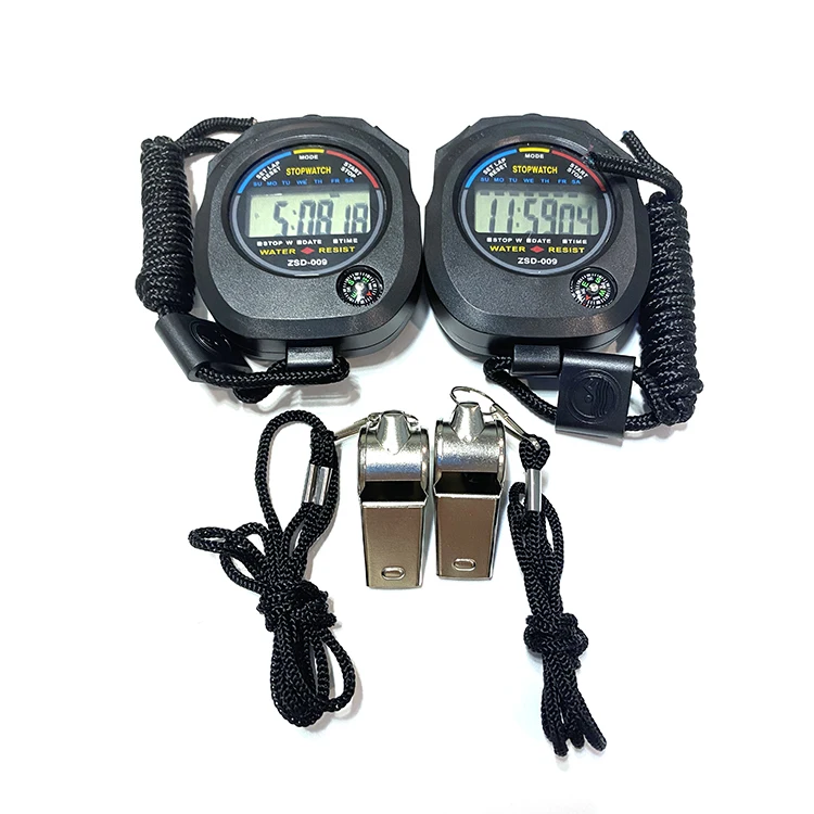 Small Stopwatch Professional Handheld Chronograph Sports Stopwatch Timer Stop Watch Free Sample Mini Digital Tool
