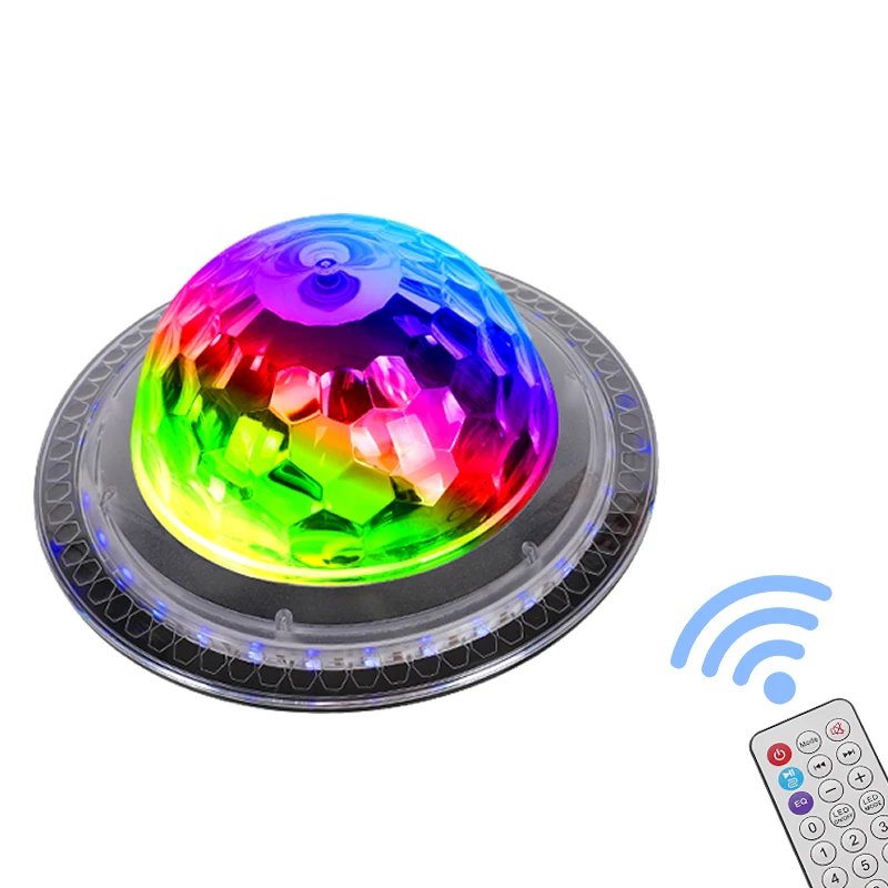 Rgb Par Full Color Rotating Lamp Crystal Wireless  Party Led Magic Ball Light