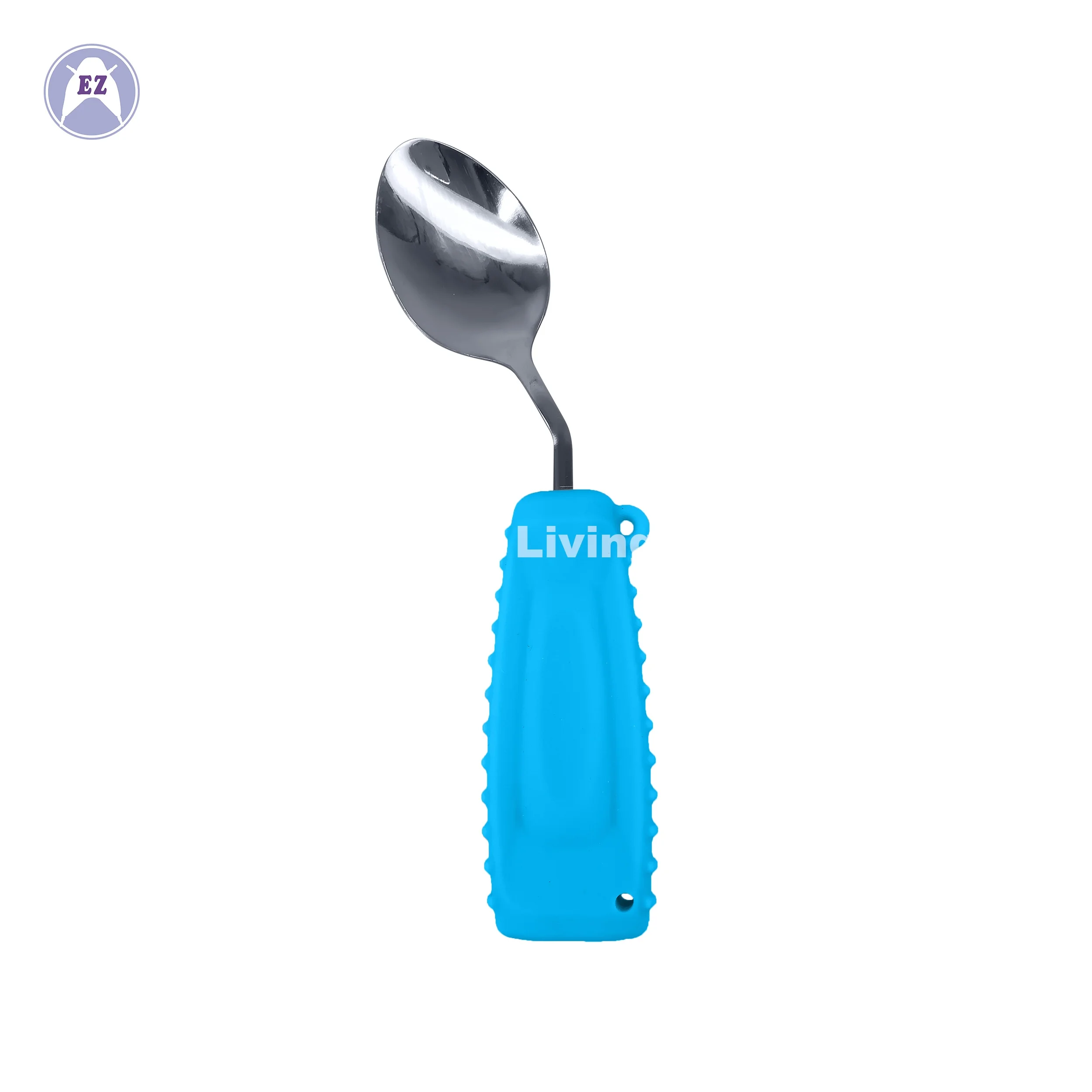 
Elderly Weighted Adaptive Utensils Eating Angled Spoon Large Handled for Elderly Hand Tremors Parkinsons Arthritis 