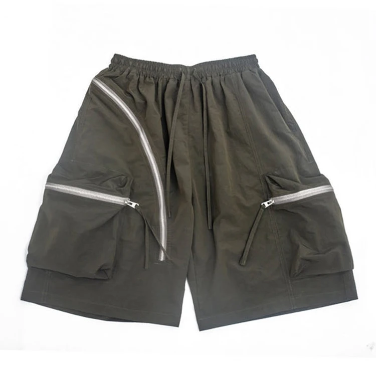 DiZNEW half pants short hombr custom street wear utility men nylon cargo shorts
