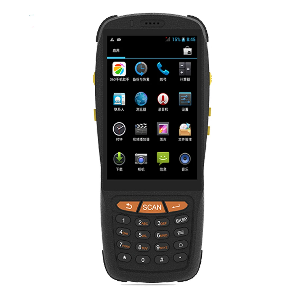 Умный мобильный компьютер на базе Android 4G NFC/HF считыватель камеры быстрое зарядное устройство и сканер штрих-кода