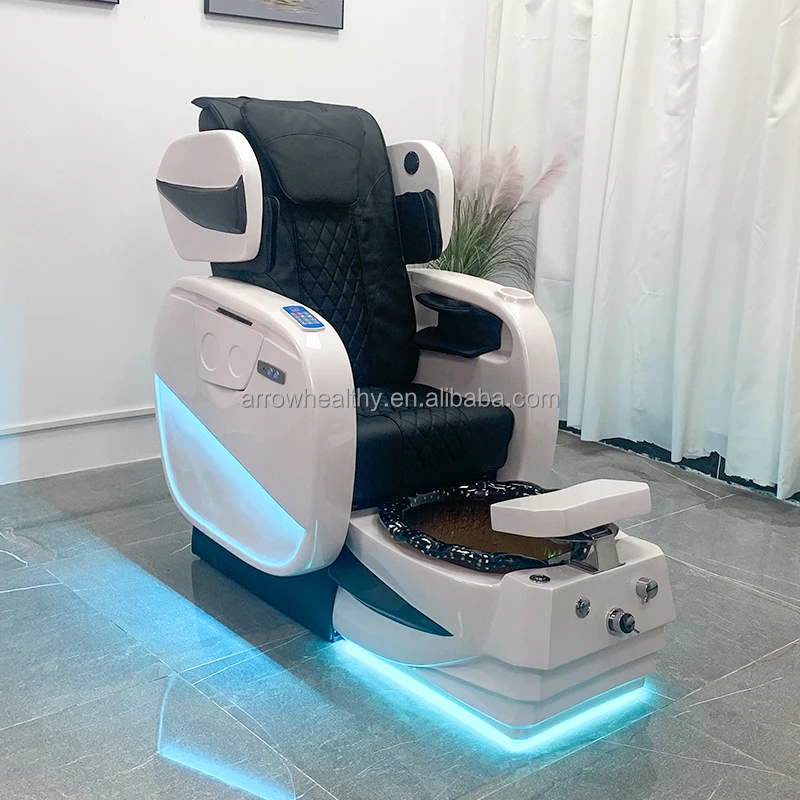 Arrow Healthy luxury pedicure spa massage chair for nail no plumbing pedicure chair foot spa massage pedicure chair with