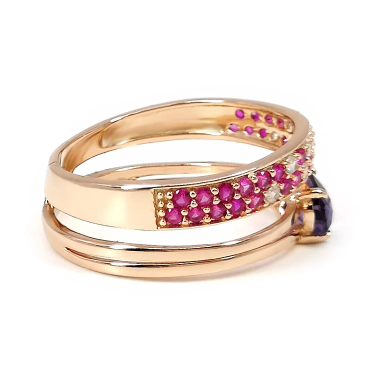 High quality Cheap fashion design cz 925 sterling silver rings for women jewelry