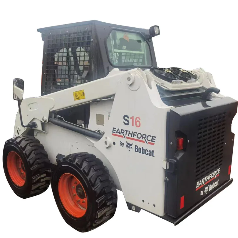 Полная гидравлическая система дизельных погрузчиков Bobcat S16 фронтальный мини-погрузчик 90% новый BOBCAT s16 S18 S185 S70 S160 S300 S550