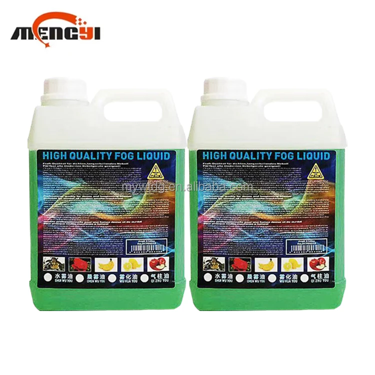 Stage fog machine Stage fog liquid/fluid 2L water based smoke oil for low lying fog machine