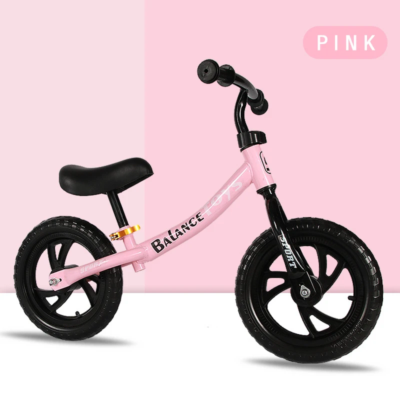 2022 Popular European Kids Bike Toy 12 Inch Kids Training Bike Without Pedal Kids Mini Walking Balance Bikes
