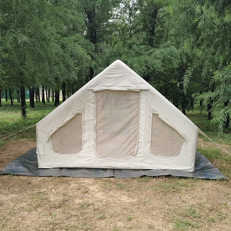 Customized Air Tent Inflatable Camping Outdoor For 3-6 Person Wild Outdoor Camping Tent Inflatable House Trip Tent
