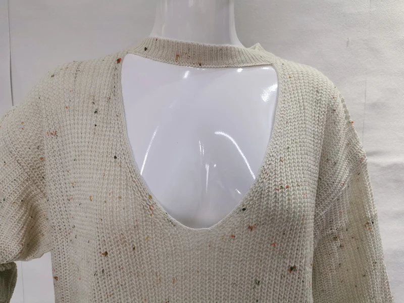 Women V NECK long sleeve winter sweater dress winter women clothing plus size fall casual sweater dress long sleeve knit