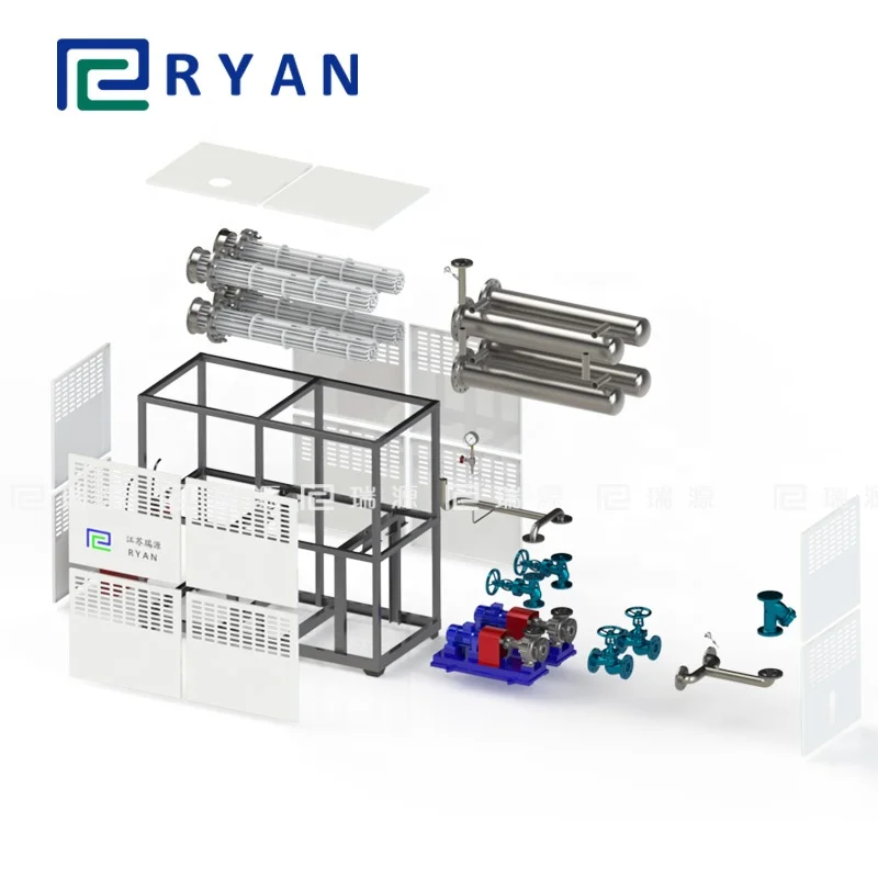 200kw Electric Thermal Oil Heater for Heating Hot Roller/Press/Reactor