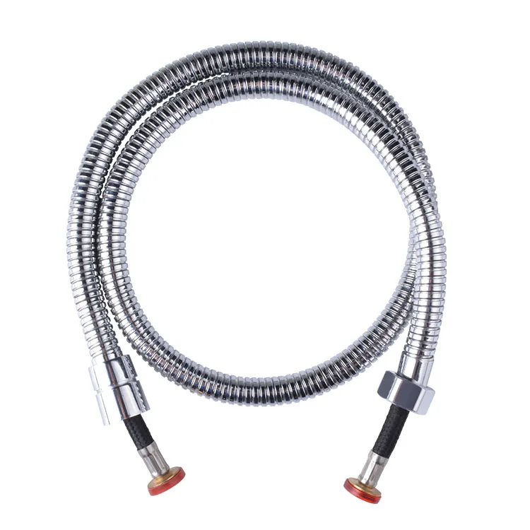 High Quality Chrome Pull-out Toilet Bathroom Stainless Steel Flexible Braided Double Lock Shower Hose Pipe