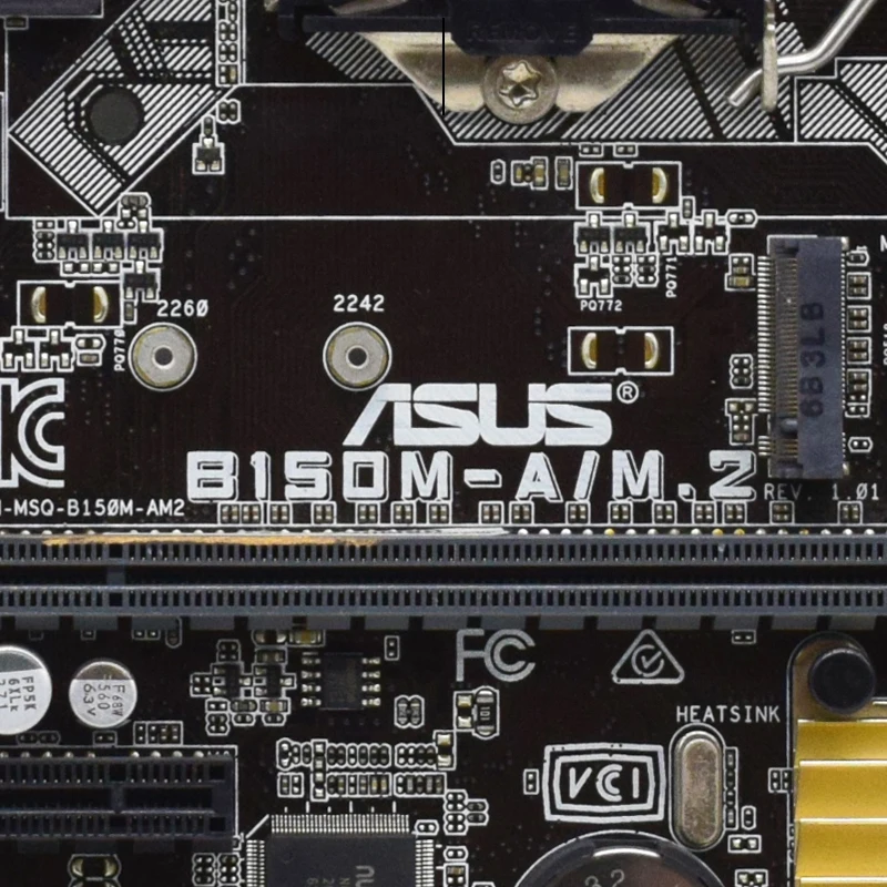 Для ASUS B150M-A/M.2 LGA 1151 материнская плата DDR4 intel B150 64 Гб USB 3 0 VGA HD-MI mикро ATX для Core i3-6300T
