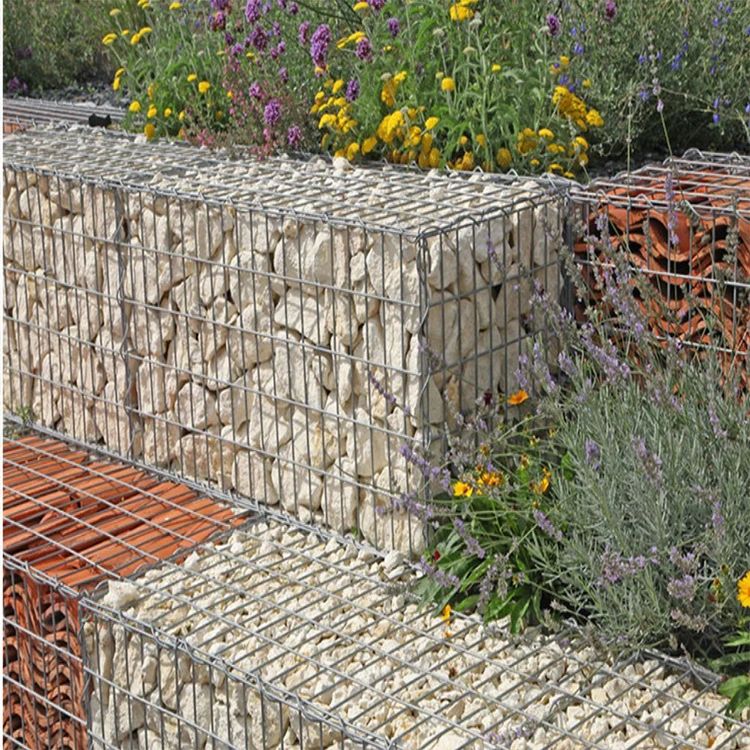 CE certification hot dipped galvanized welded gabion fence /stone retaining  wall  Gabion Basket  For Construction