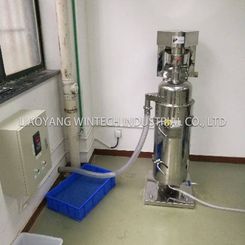 Environmental protection and energy saving industrial oil water tubular centrifuge machine for used oil