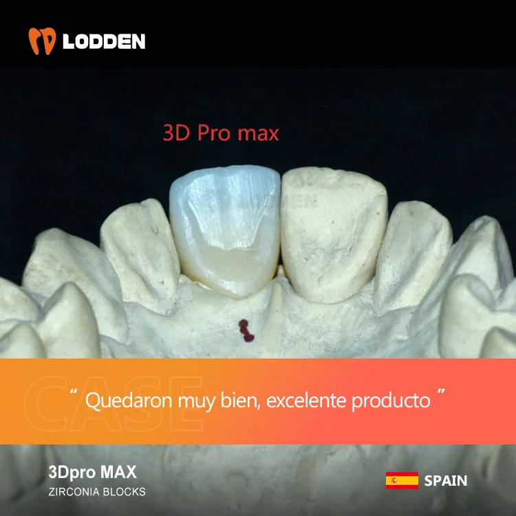 Китай Высокое качество 1200 МПа супер эстетическая Стоматологическая лаборатория циркониевый блок 3D производитель