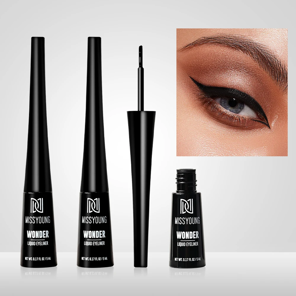 New Factory Wholesale Custom Logo Waterproof Pencil Eye Liner Pen Private Label Liquid Eyeliner