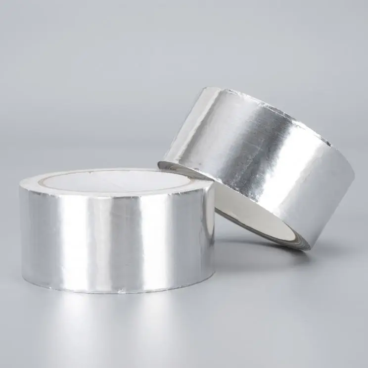 Silver Aluminium Foil Mylar 50Mm Aluminum Metallic Exhaust Repair Tape
