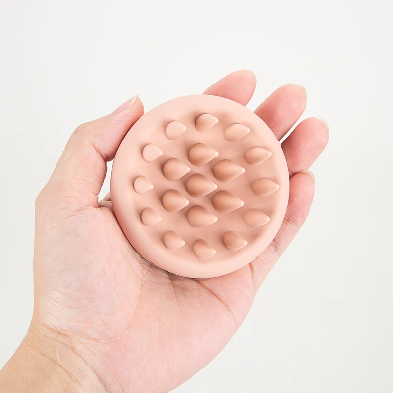 Dry and Wet Dual Hair TPE Wash Comb shampoo Brush Wet Massage Comb Hairs calp Massager Detangling Brush hair Brush Custom Logo