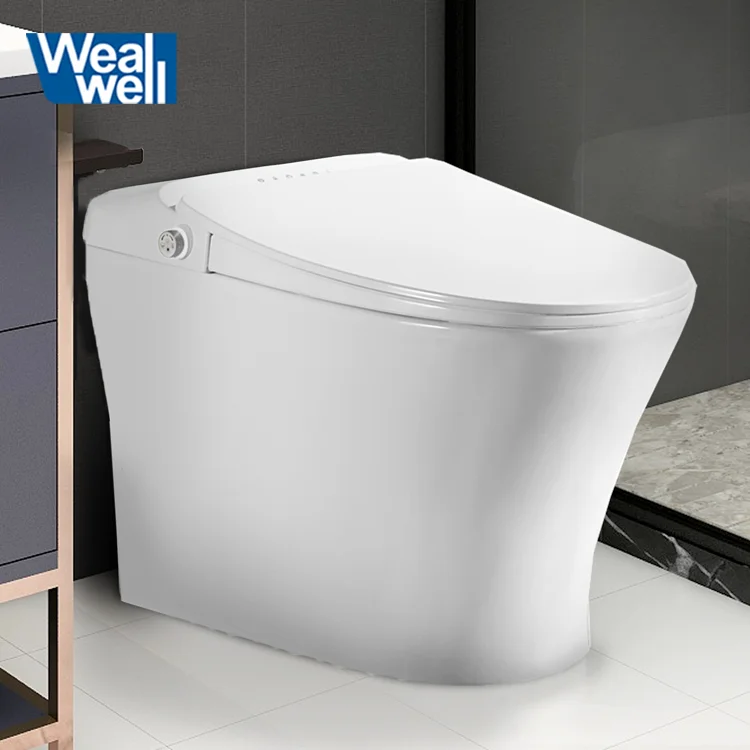 Luxury tankless automatic toilet 110V  intelligent toilet manufacture self clean  smart bidet toilet