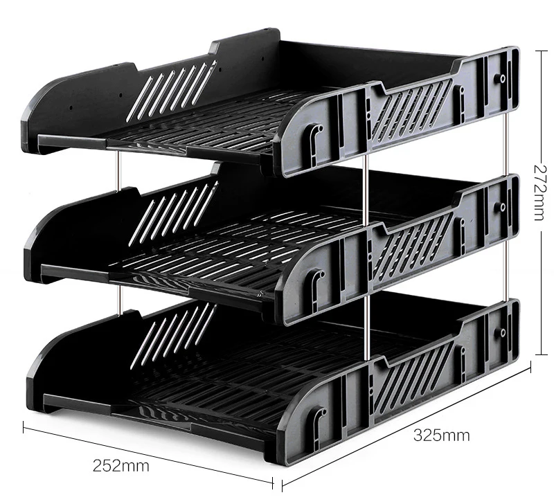  A4 file tray File bar Desktop office supplies management data storage shelf on the third
