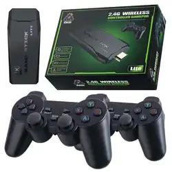 Wireless Home Mini TV 4K Game Stick M8 Console for PS1 Moonlight Treasure Box FC 10000 games 64gb 4k M8 Game Stick