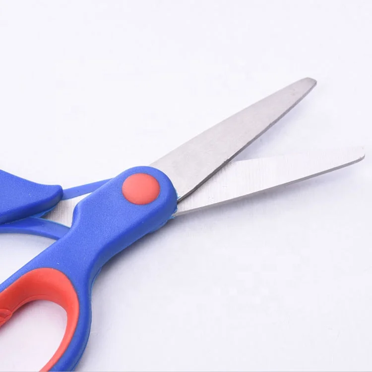 Multipurpose Sharp Color Plastic Left Handle Blade Shears Scissors Multipurpose for Office Home School Scissors
