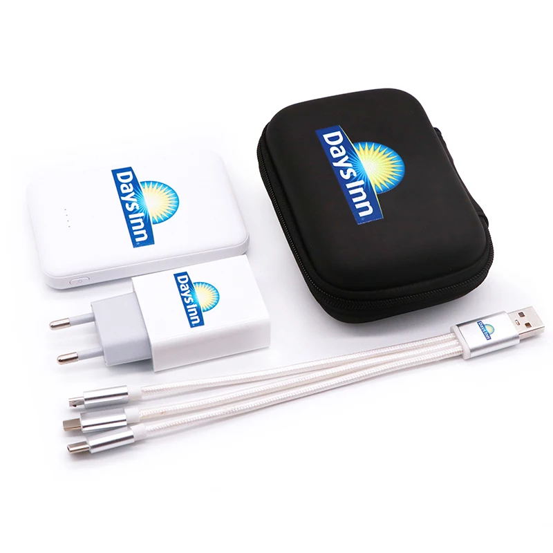 Новинка, розничная продажа, набор зарядных устройств для путешествий