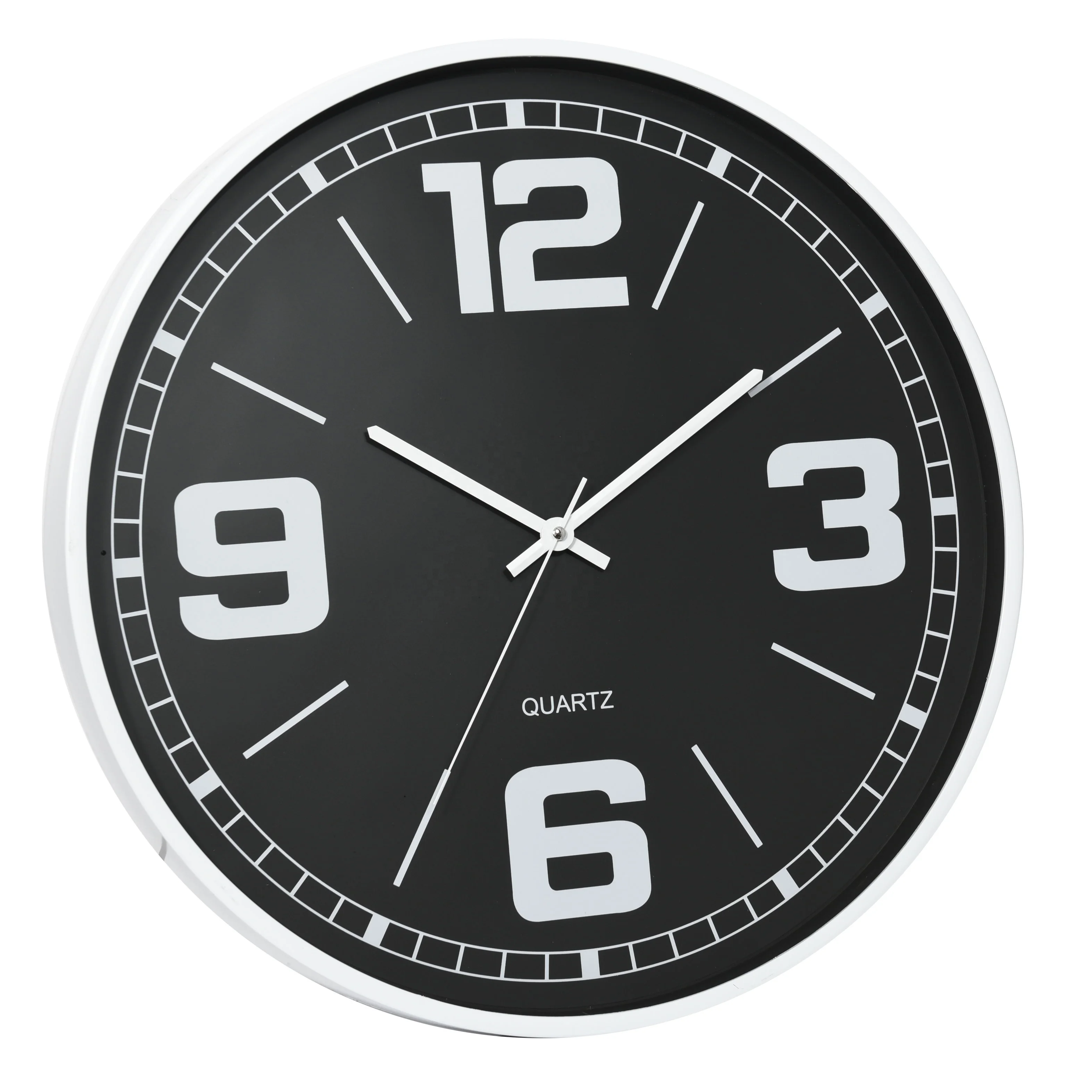 Factory Newly Designed Fashion Plastic Wall Clock for Home or Office Decoration