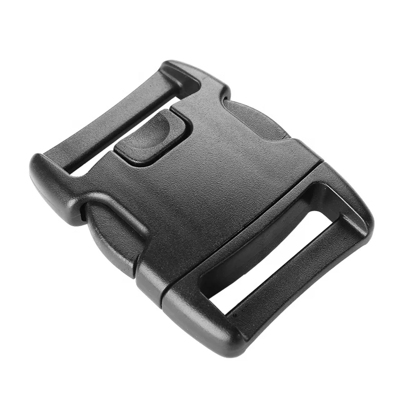 
40MM custom pom strap belt quick plastic center release buckle for backpack 