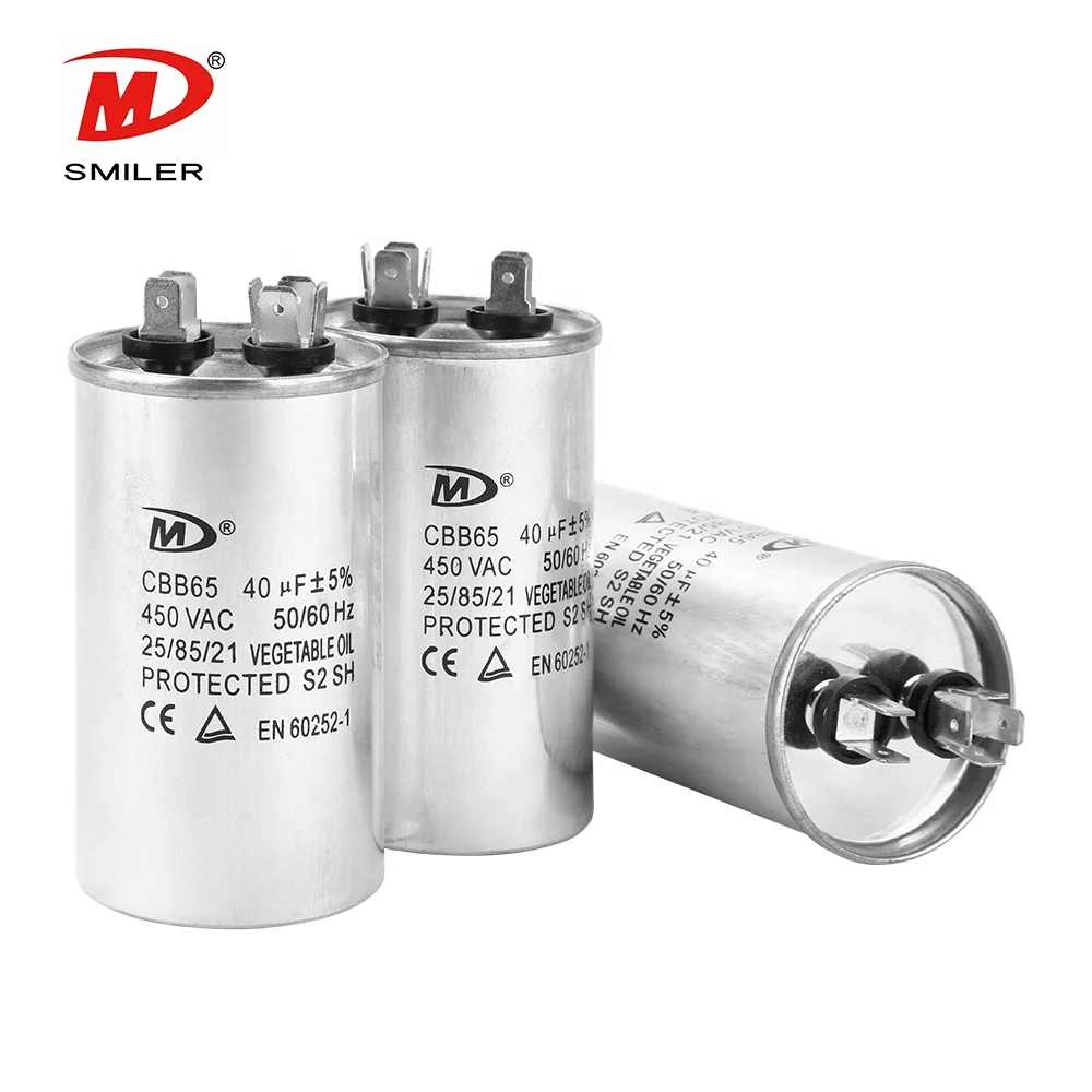 Capacitor Factory with 12 Years of Experience CBB65 Air Conditioner