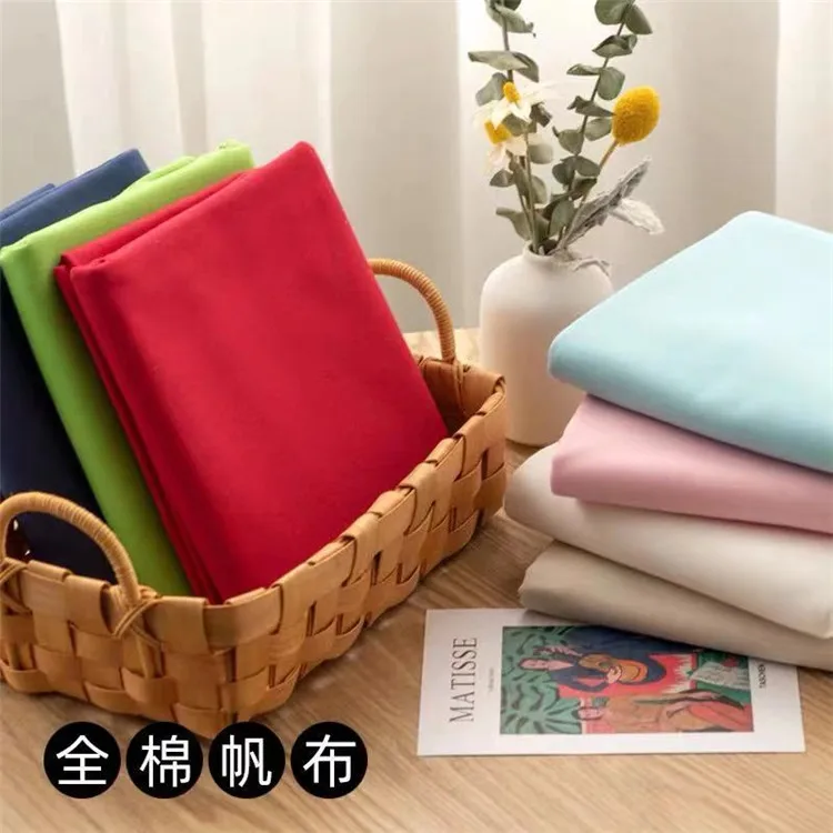 Cheap Hot Sale Top Quality Materials Fabric 100% Cotton Canvas Fabric for cushion