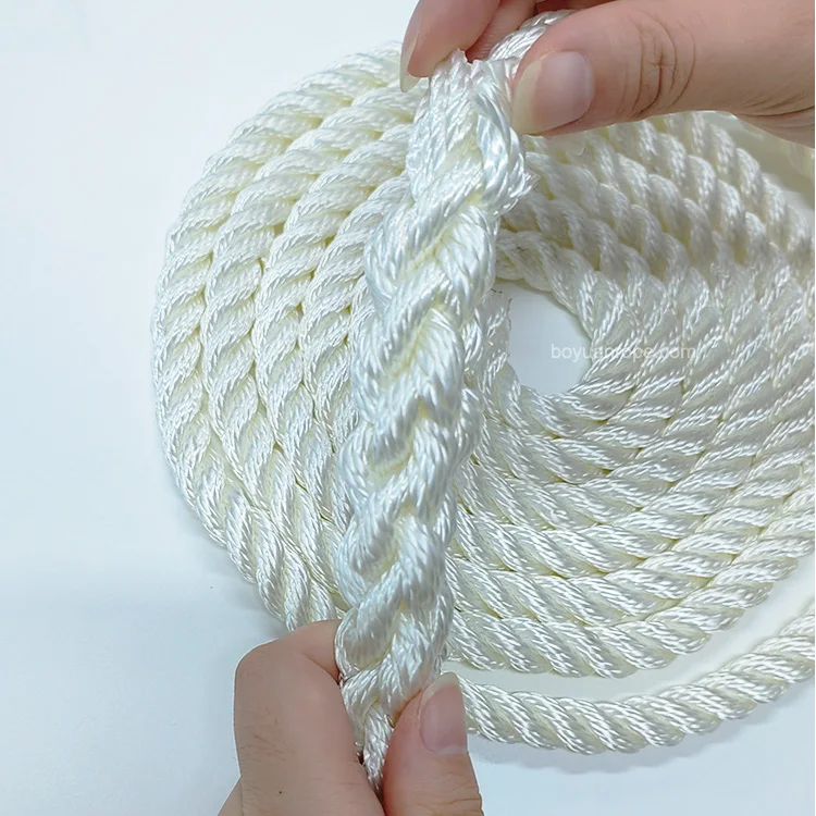 Yacht Rope Factory 14 mm Custom Color Double Braided Polyester Dock Line Boat dock line Sailing Yacht Boat Rope