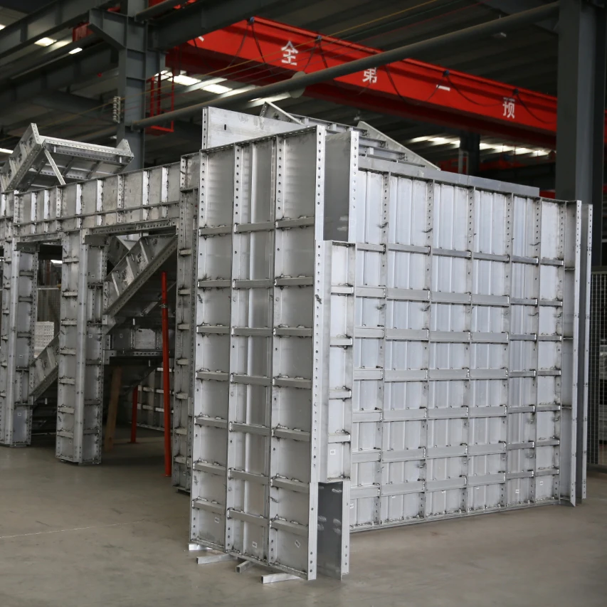 Aluminum construction Formwork material For Concrete PreCasting Building/wall forming formwork system