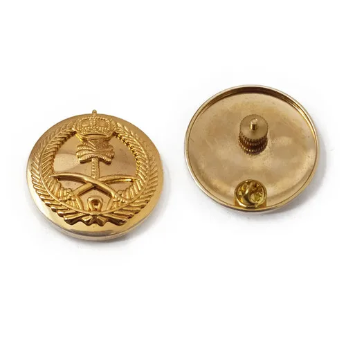 LOW MOQ metal armed security office badge cia/secret service badge