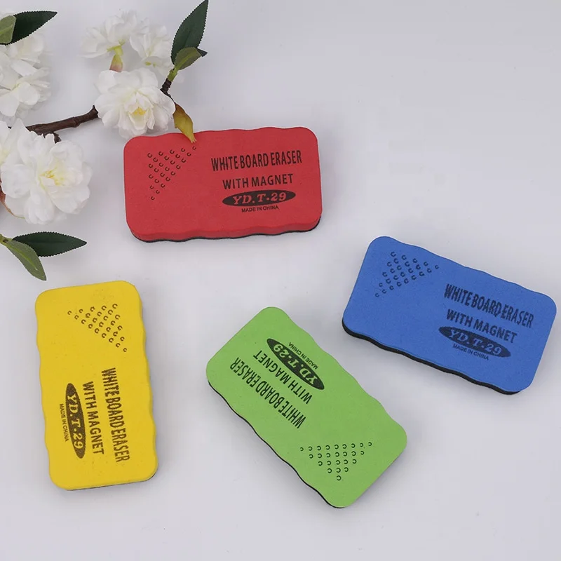 Eva Chalkboard Magnetic Blackboard Eraser Dry Whiteboard Cleaner Eraser For Children