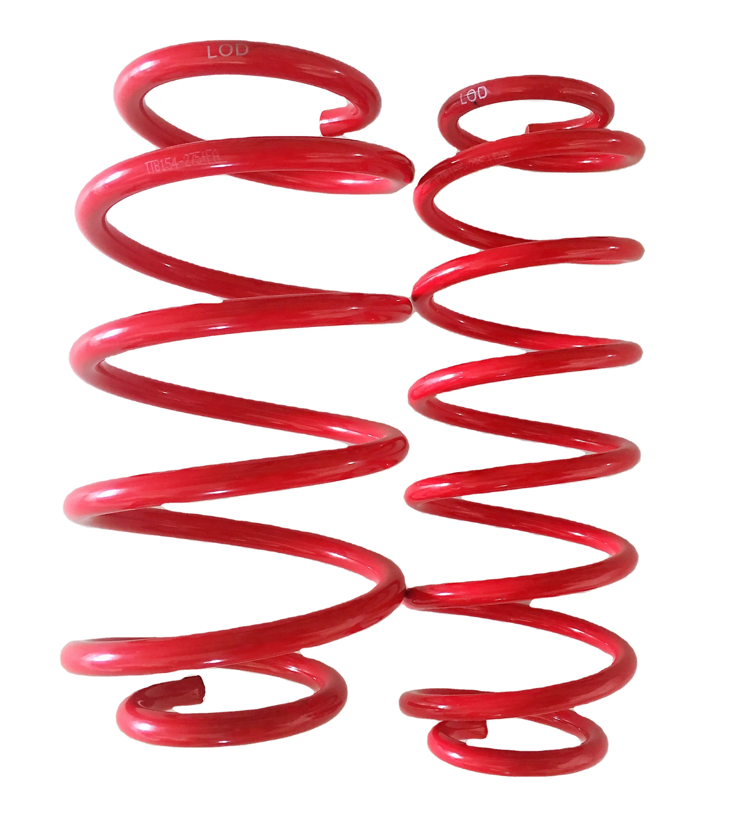 
LOD high fatigue resistance adjustable car coil spring suspension 6R 