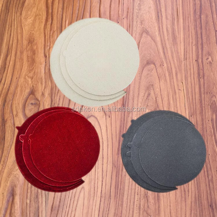 Factory Price Metallographic Consumables Woolen Adhesive Polishing Fabric