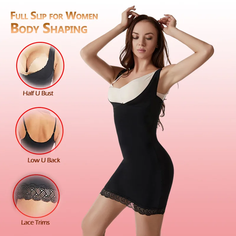 YINGJIA High Quality Skin-friendly Body Shapewear Dress Resilience Perfect Bodysuit Casual for Women