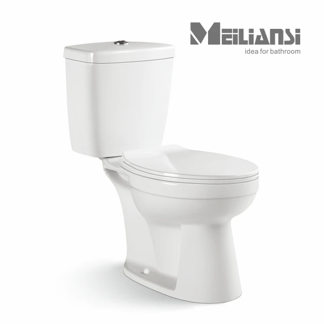 European Water Mark Australian Standard Sanitary Ware Square Toilet Bathroom Two Piece Ceramic Toilets