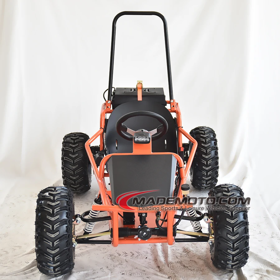 China Wholesale Carbon Electric Buggy With Trailer And Scooter Seat For 5-Person Bus Bike 1000W Shaft Drive Go Kart