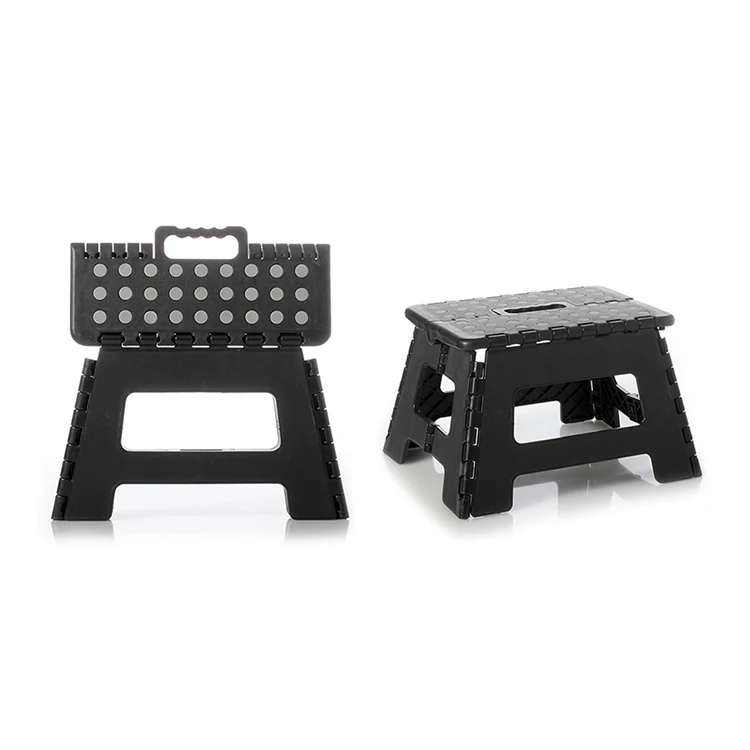 Lightweight foldable plastic pp folding step stool for kids and adults