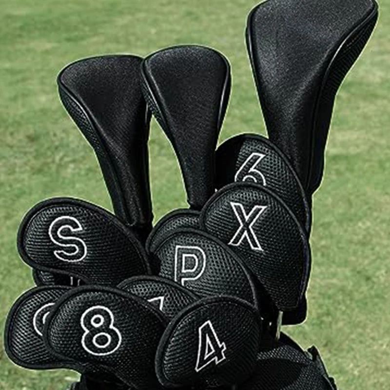 Bulk Embroidery Golf Head Covers Set for Team Events