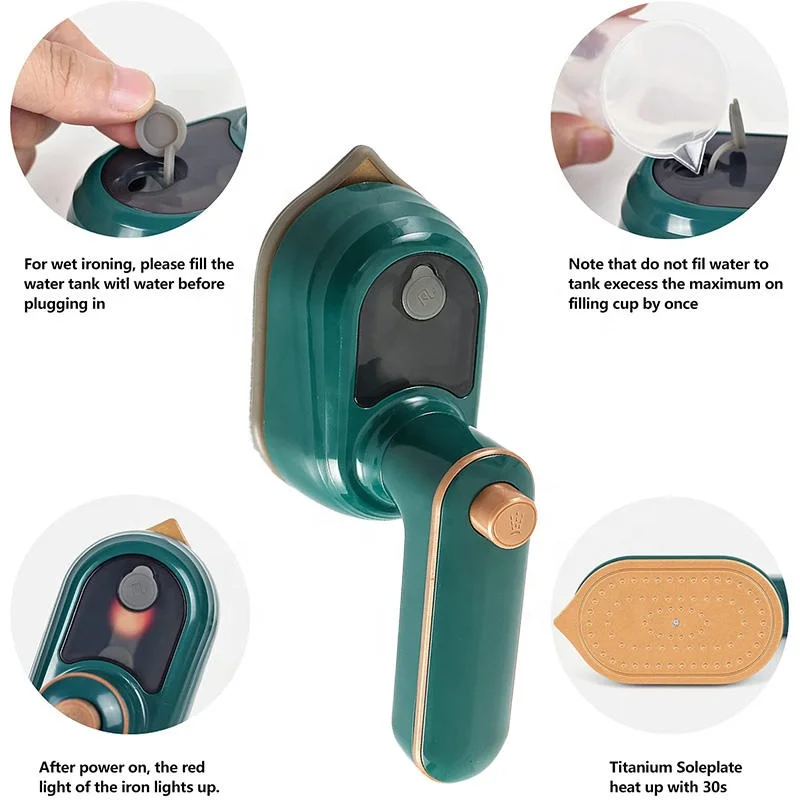 PANCERKA Small Power Hanging Ironing Machine Travel Handheld Portable Mini Electric Steam Iron For Clothes