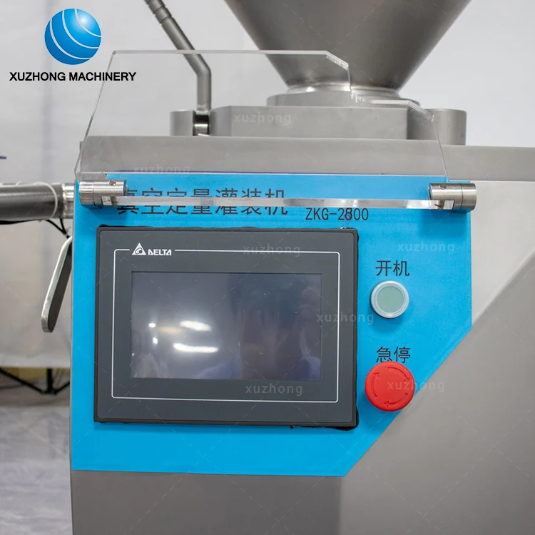 industrial vacuum sausage stuffers automatic sausage production line vacuum sausage filling machine